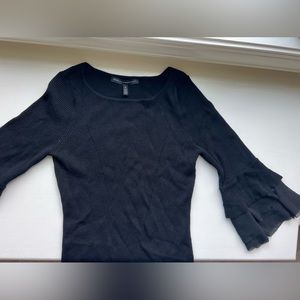 WHBM Black Knit Sweater size M